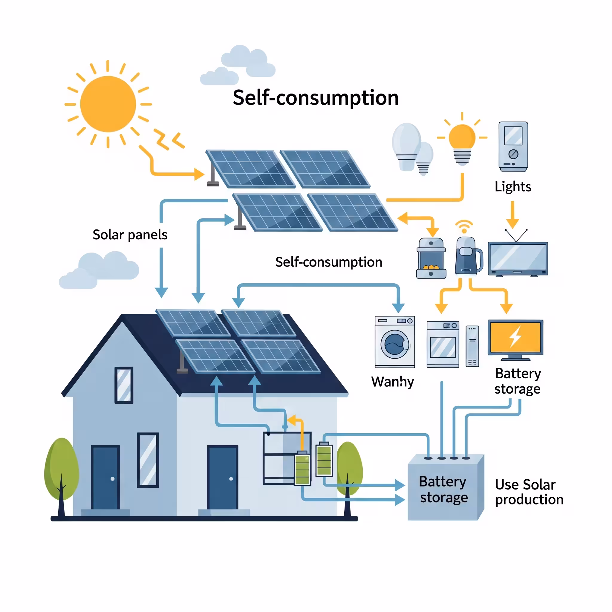 Berechnung der richtigen PV-Anlagengröße