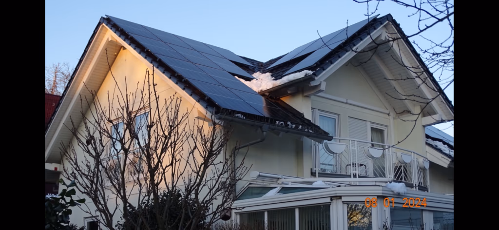 Solaranlage 9 kWp in Bernau — GFK Solar Referenzprojekt