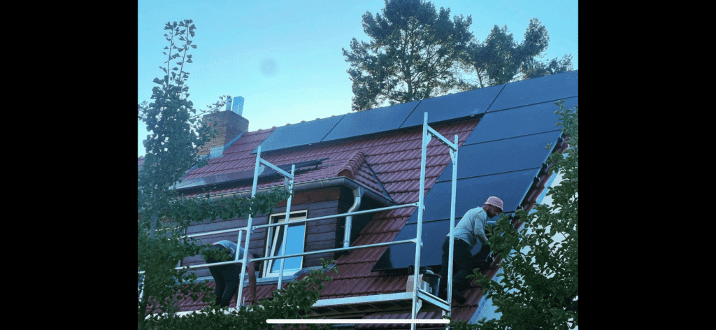 Solaranlage 8 kWp in Marienfelde — GFK Solar Referenzprojekt