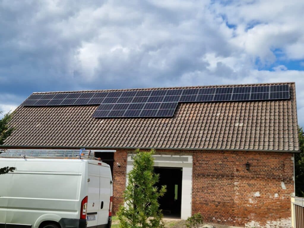Solaranlage 10 kWp in Guben — GFK Solar Referenzprojekt