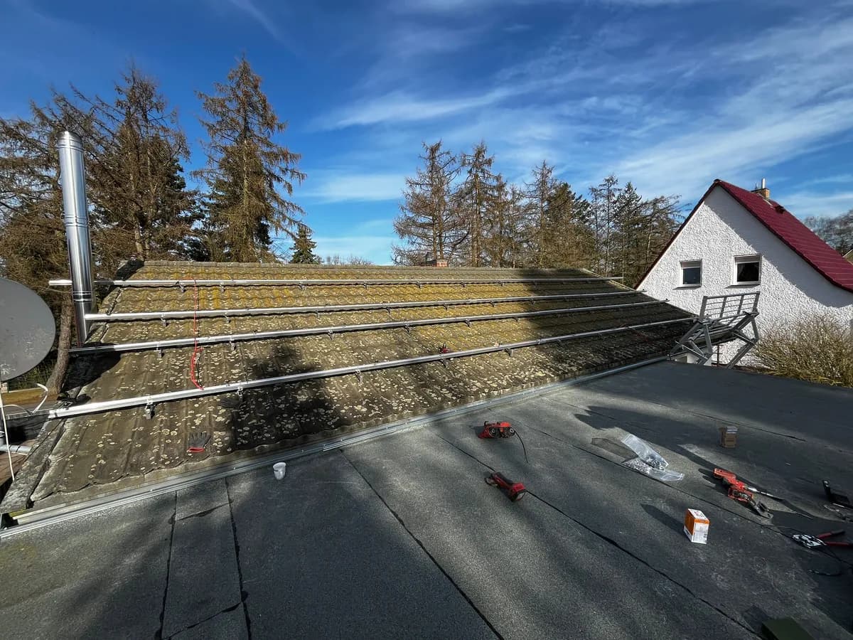 Solaranlage 8 kWp in Werneuchen — GFK Solar Referenzprojekt