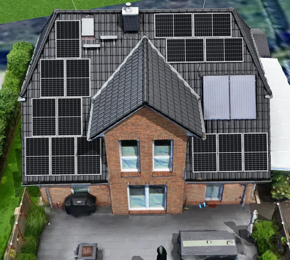 Solaranlage 9 kWp in Bernau — GFK Solar Referenzprojekt
