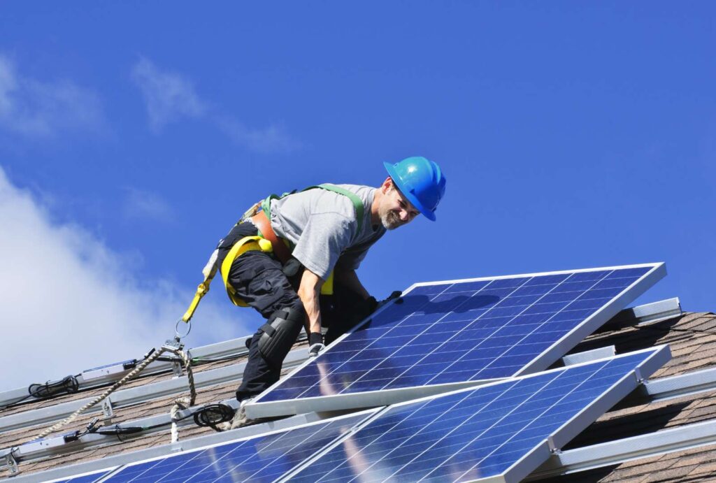 Solaranlage Henningsdorf mit Gfk Solar